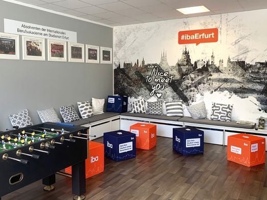 Studylounge der iba in Erfurt