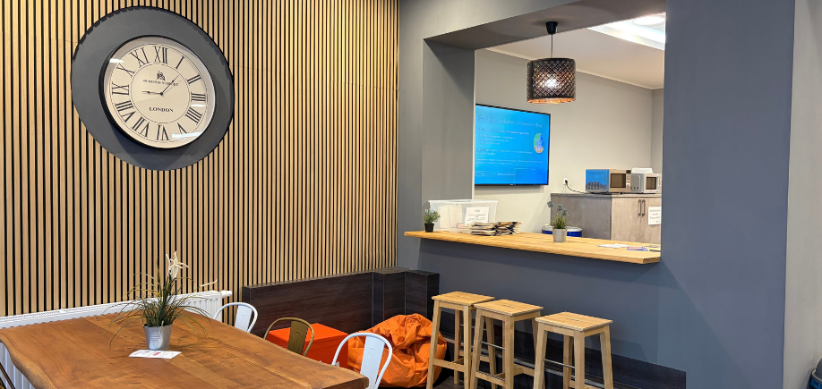 iba-Campus Leipzig Studylounge