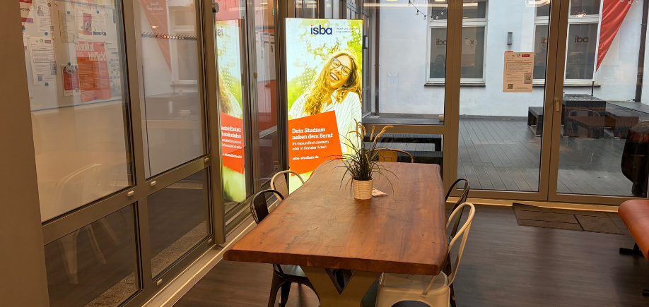 iba-Campus Leipzig Terrasse