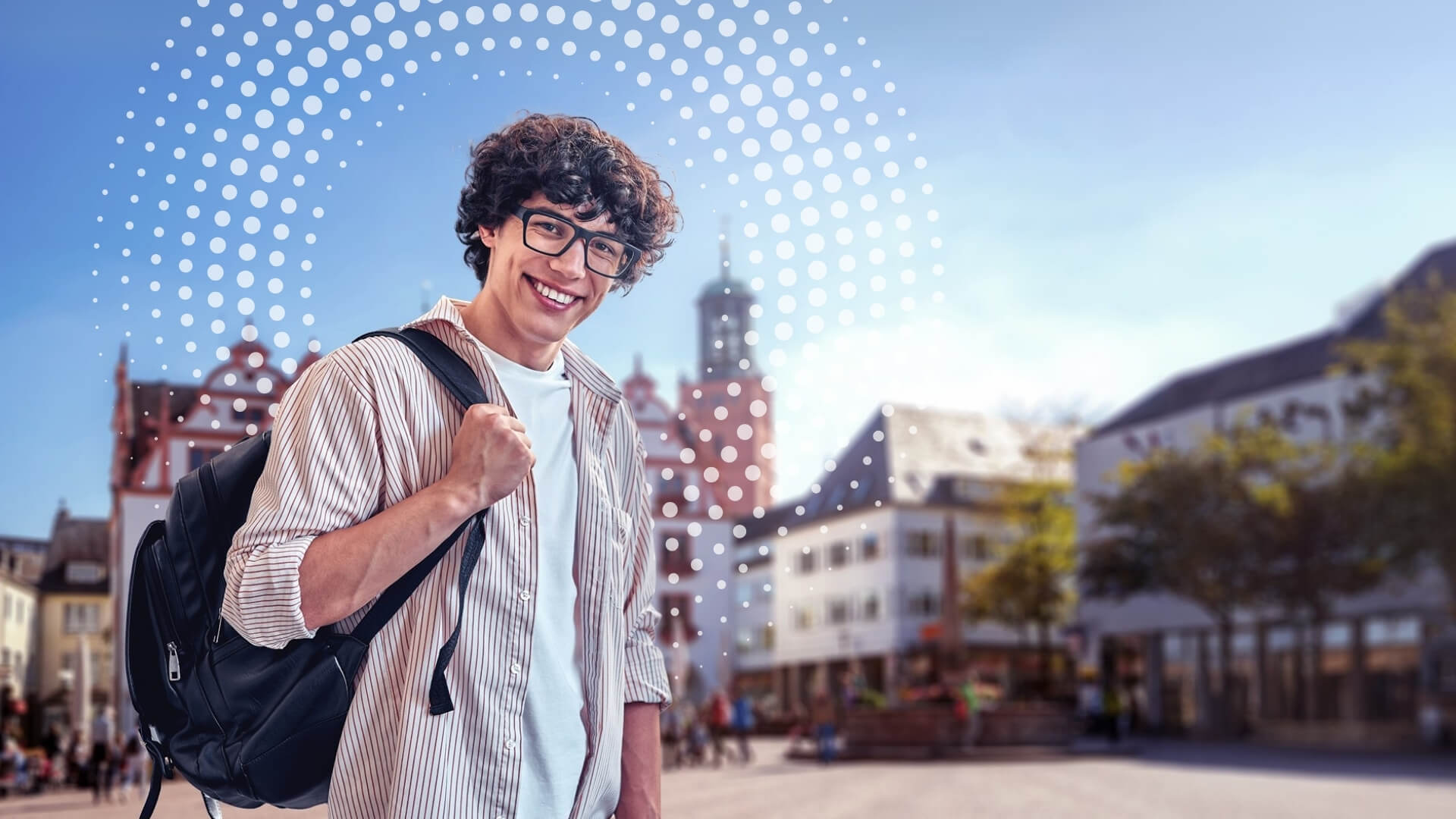 Studierender in Darmstadt