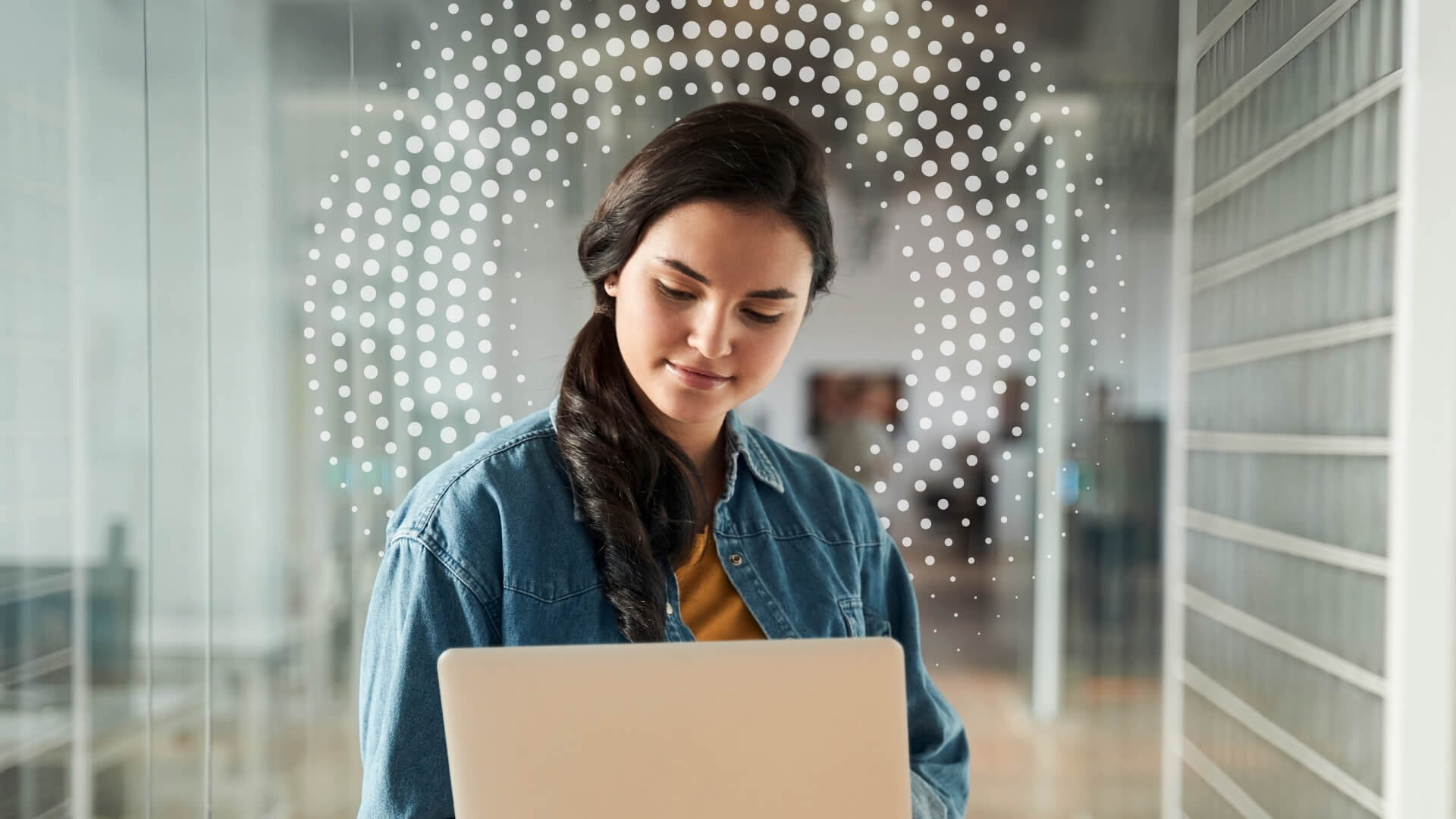 Studentin im Dualen Studium 